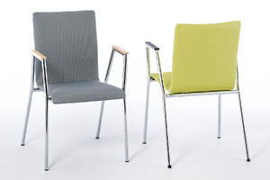 Unsere vollumpolsterte Armlehnenstühle Alaska AL VP